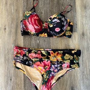 Allihop 2 piece bathing suit, Large (fits 10-12)